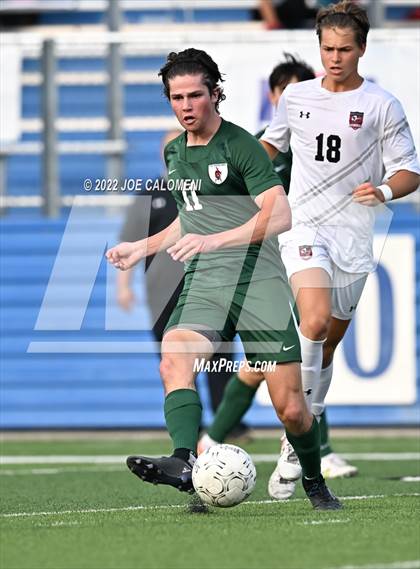 Thumbnail 1 in The Woodlands vs Lake Travis (UIL 6A Boys Soccer State Semifinal) photogallery.