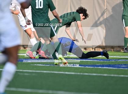 Thumbnail 1 in The Woodlands vs Lake Travis (UIL 6A Boys Soccer State Semifinal) photogallery.