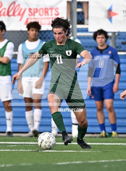 Thumbnail 1 in The Woodlands vs Lake Travis (UIL 6A Boys Soccer State Semifinal) photogallery.