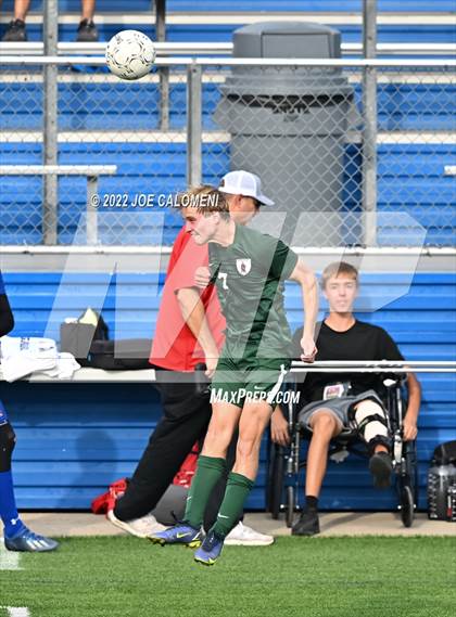 Thumbnail 1 in The Woodlands vs Lake Travis (UIL 6A Boys Soccer State Semifinal) photogallery.