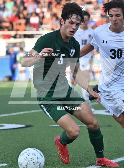 Thumbnail 2 in The Woodlands vs Lake Travis (UIL 6A Boys Soccer State Semifinal) photogallery.