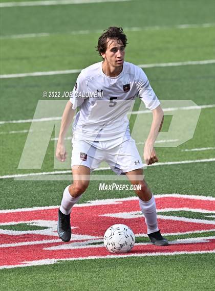 Thumbnail 1 in The Woodlands vs Lake Travis (UIL 6A Boys Soccer State Semifinal) photogallery.