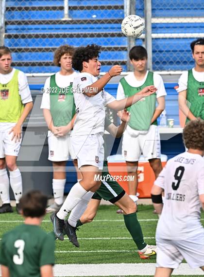 Thumbnail 3 in The Woodlands vs Lake Travis (UIL 6A Boys Soccer State Semifinal) photogallery.