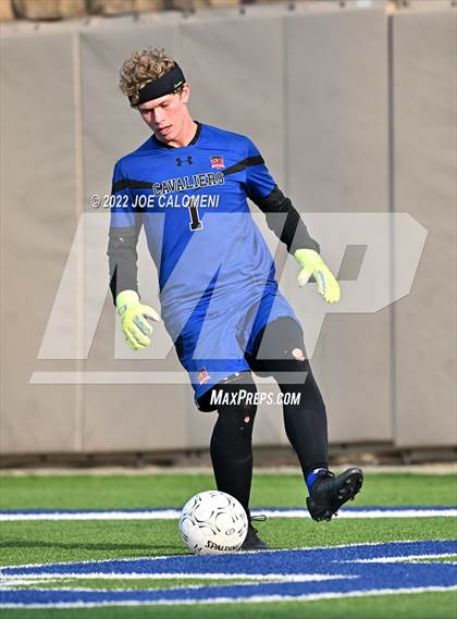 Thumbnail 2 in The Woodlands vs Lake Travis (UIL 6A Boys Soccer State Semifinal) photogallery.