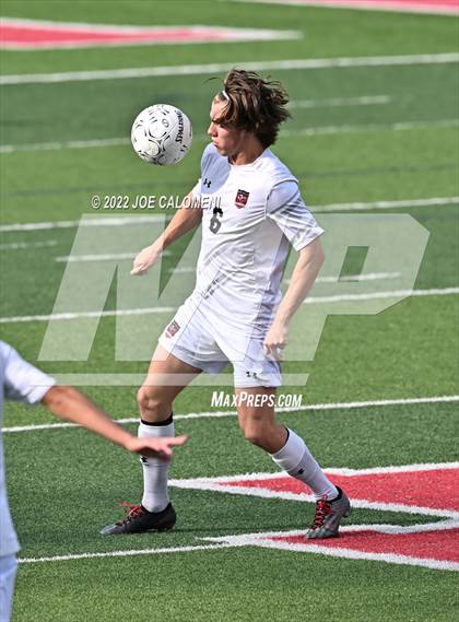 Thumbnail 2 in The Woodlands vs Lake Travis (UIL 6A Boys Soccer State Semifinal) photogallery.