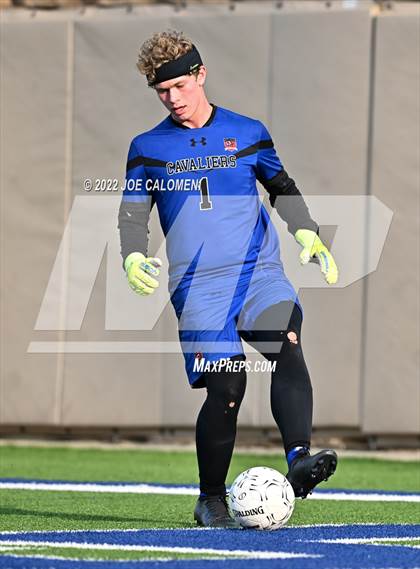 Thumbnail 3 in The Woodlands vs Lake Travis (UIL 6A Boys Soccer State Semifinal) photogallery.