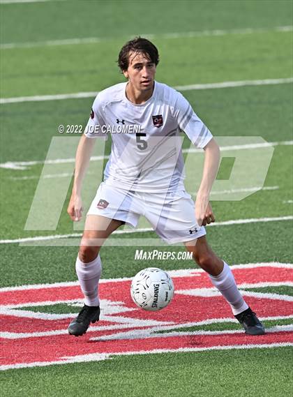 Thumbnail 3 in The Woodlands vs Lake Travis (UIL 6A Boys Soccer State Semifinal) photogallery.
