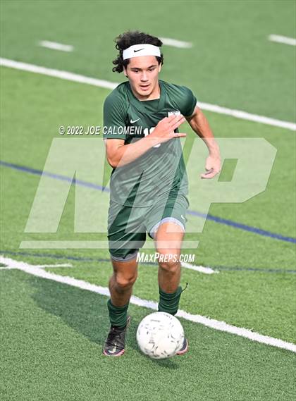 Thumbnail 3 in The Woodlands vs Lake Travis (UIL 6A Boys Soccer State Semifinal) photogallery.