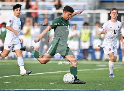 Thumbnail 1 in The Woodlands vs Lake Travis (UIL 6A Boys Soccer State Semifinal) photogallery.