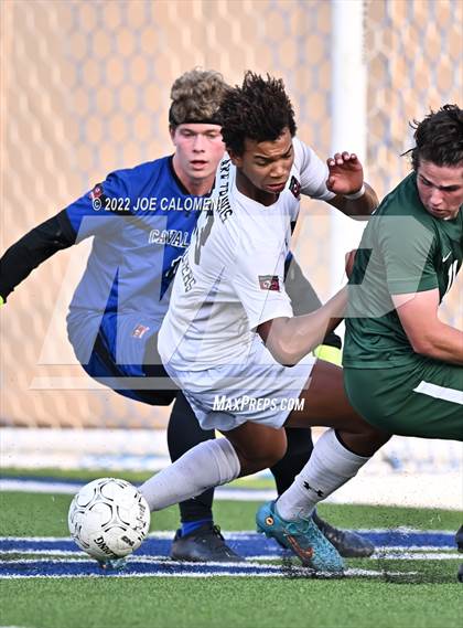 Thumbnail 2 in The Woodlands vs Lake Travis (UIL 6A Boys Soccer State Semifinal) photogallery.