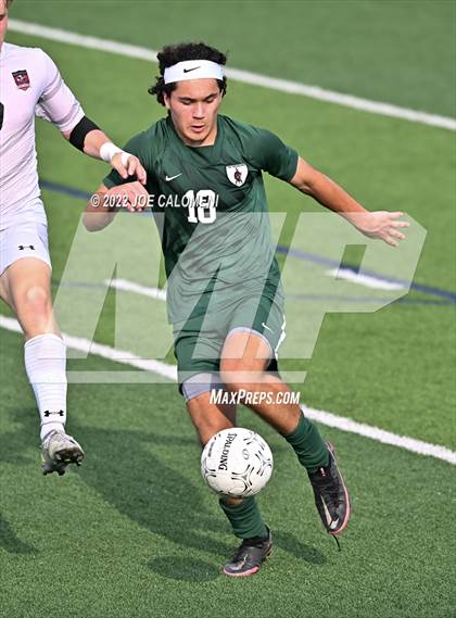 Thumbnail 3 in The Woodlands vs Lake Travis (UIL 6A Boys Soccer State Semifinal) photogallery.