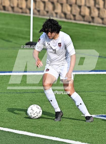 Thumbnail 1 in The Woodlands vs Lake Travis (UIL 6A Boys Soccer State Semifinal) photogallery.