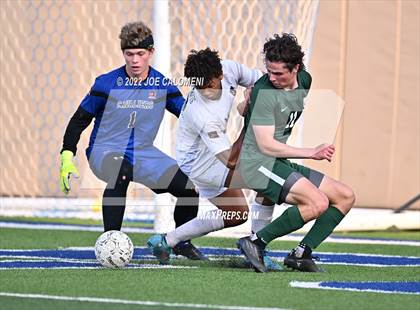 Thumbnail 1 in The Woodlands vs Lake Travis (UIL 6A Boys Soccer State Semifinal) photogallery.