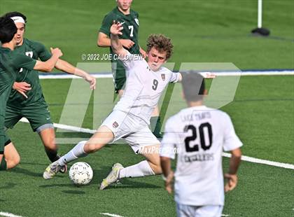 Thumbnail 1 in The Woodlands vs Lake Travis (UIL 6A Boys Soccer State Semifinal) photogallery.