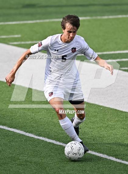 Thumbnail 1 in The Woodlands vs Lake Travis (UIL 6A Boys Soccer State Semifinal) photogallery.