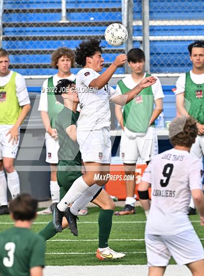 Thumbnail 2 in The Woodlands vs Lake Travis (UIL 6A Boys Soccer State Semifinal) photogallery.