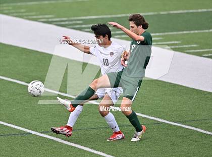 Thumbnail 1 in The Woodlands vs Lake Travis (UIL 6A Boys Soccer State Semifinal) photogallery.