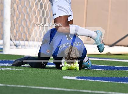 Thumbnail 3 in The Woodlands vs Lake Travis (UIL 6A Boys Soccer State Semifinal) photogallery.