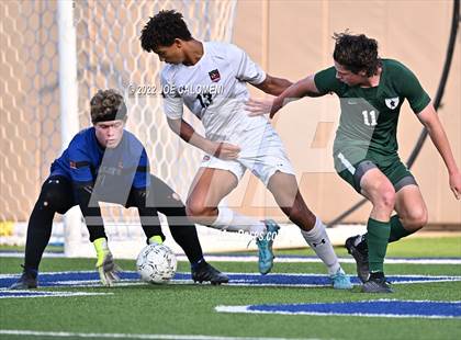 Thumbnail 2 in The Woodlands vs Lake Travis (UIL 6A Boys Soccer State Semifinal) photogallery.