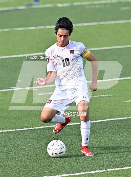 Thumbnail 1 in The Woodlands vs Lake Travis (UIL 6A Boys Soccer State Semifinal) photogallery.