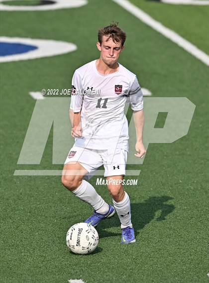 Thumbnail 1 in The Woodlands vs Lake Travis (UIL 6A Boys Soccer State Semifinal) photogallery.