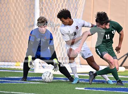 Thumbnail 3 in The Woodlands vs Lake Travis (UIL 6A Boys Soccer State Semifinal) photogallery.