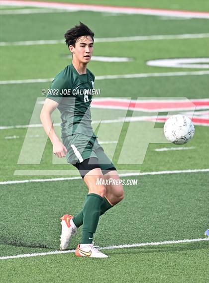 Thumbnail 3 in The Woodlands vs Lake Travis (UIL 6A Boys Soccer State Semifinal) photogallery.