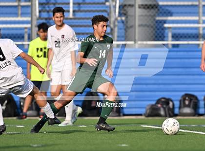 Thumbnail 3 in The Woodlands vs Lake Travis (UIL 6A Boys Soccer State Semifinal) photogallery.