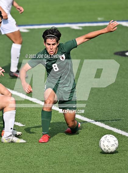 Thumbnail 1 in The Woodlands vs Lake Travis (UIL 6A Boys Soccer State Semifinal) photogallery.