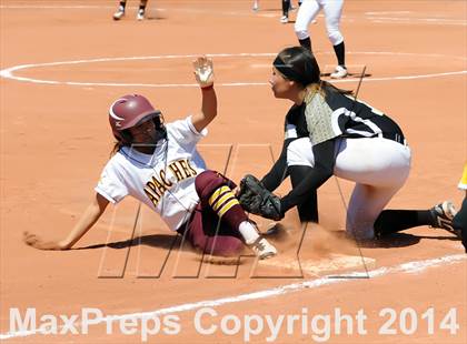 Thumbnail 3 in Chinle @ Nogales (AIA D3 Playoff) photogallery.