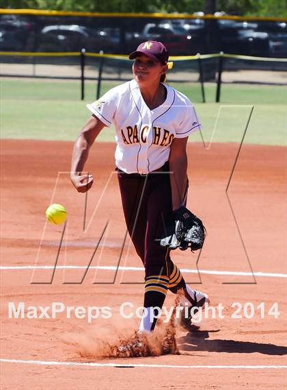 Thumbnail 3 in Chinle @ Nogales (AIA D3 Playoff) photogallery.