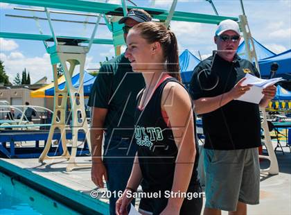 Thumbnail 3 in CIF CCS Girls Diving Championships photogallery.