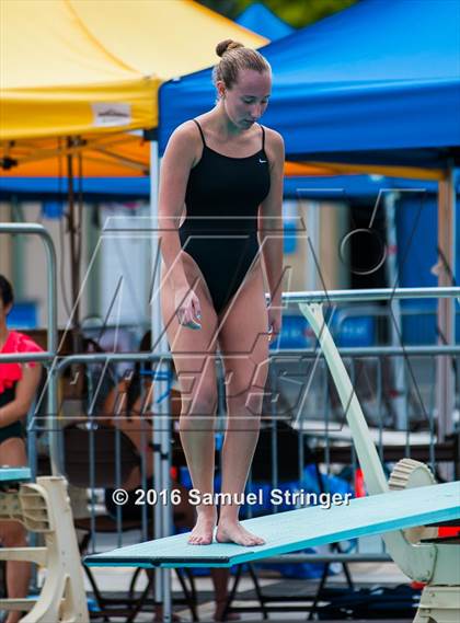 Thumbnail 2 in CIF CCS Girls Diving Championships photogallery.