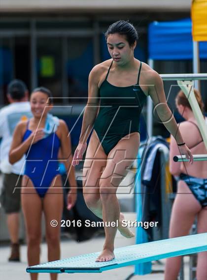 Thumbnail 1 in CIF CCS Girls Diving Championships photogallery.