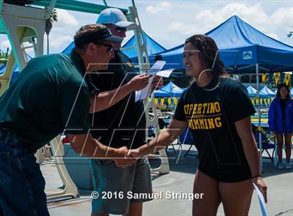 Thumbnail 1 in CIF CCS Girls Diving Championships photogallery.