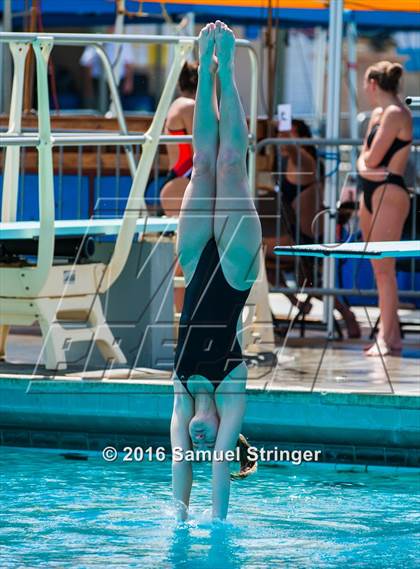 Thumbnail 1 in CIF CCS Girls Diving Championships photogallery.