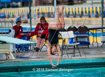 Thumbnail 1 in CIF CCS Girls Diving Championships photogallery.