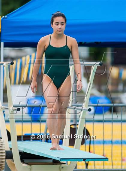 Thumbnail 1 in CIF CCS Girls Diving Championships photogallery.