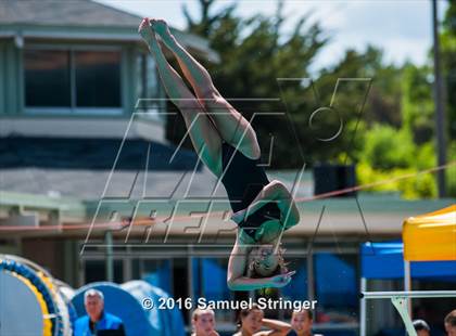 Thumbnail 1 in CIF CCS Girls Diving Championships photogallery.