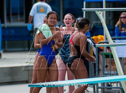 Thumbnail 1 in CIF CCS Girls Diving Championships photogallery.