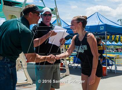 Thumbnail 1 in CIF CCS Girls Diving Championships photogallery.