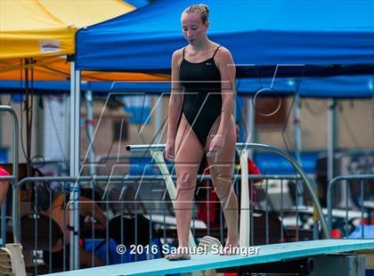 Thumbnail 1 in CIF CCS Girls Diving Championships photogallery.