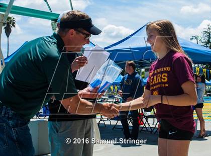 Thumbnail 1 in CIF CCS Girls Diving Championships photogallery.