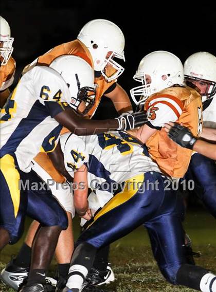 Thumbnail 2 in  Stony Point Freshmen Blue @ Round Rock Westwood Freshmen Orange (9/23/2010) photogallery.