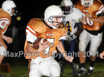Thumbnail 1 in  Stony Point Freshmen Blue @ Round Rock Westwood Freshmen Orange (9/23/2010) photogallery.