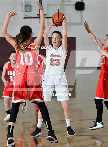 Thumbnail 3 in Burroughs vs. Hart (La Canada Tournament) photogallery.