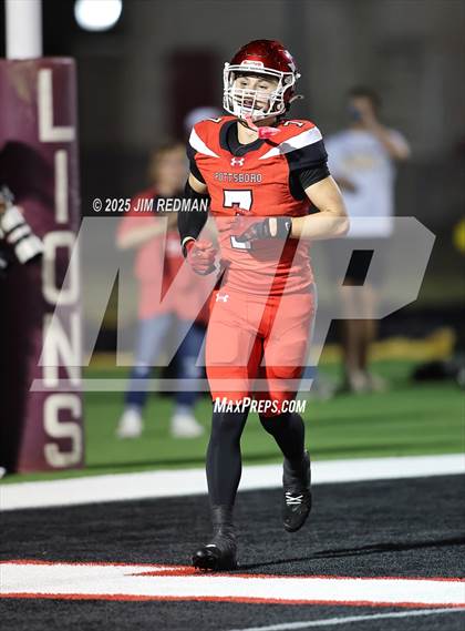 Thumbnail 1 in Malakoff @ Pottsboro (UIL 3A D1 Area Football Playoff) photogallery.