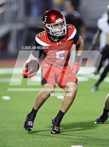 Thumbnail 2 in Malakoff @ Pottsboro (UIL 3A D1 Area Football Playoff) photogallery.