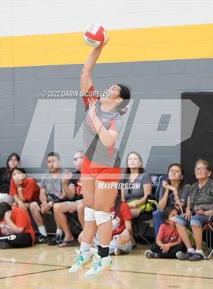 Thumbnail 1 in Monument Valley vs Maricopa (Epic Tourneys Volleyball Invite) photogallery.