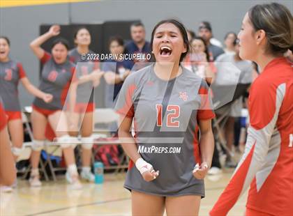 Thumbnail 1 in Monument Valley vs Maricopa (Epic Tourneys Volleyball Invite) photogallery.
